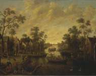 Droochsloot Jost Cornelisz Rural Feast  - Hermitage